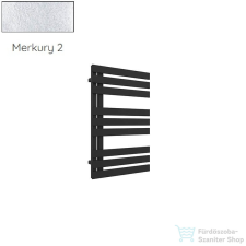 Radeco BRUNO KOLOR 1 750x500 design radiátor,MERKURY 2 (ezüst) színben fűtőtest, radiátor