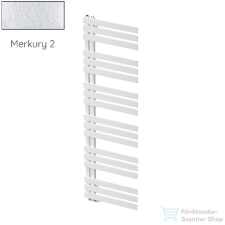 Radeco BRUNO KOLOR 3 1590x500 design radiátor,MERKURY 2 (ezüst) színben fűtőtest, radiátor