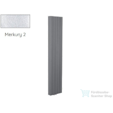 Radeco CAJA 1 1650x320 design radiátor, MERKURY 2 (ezüst) színben fűtőtest, radiátor
