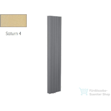 Radeco CAJA 1 1650x320 design radiátor, SATURN 4 (metál bézs) színben fűtőtest, radiátor