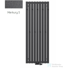 Radeco CALLE 2 1650x620 design radiátor akasztókkal, MERKURY 5 (metál sötétszürke) színben fűtőtest, radiátor