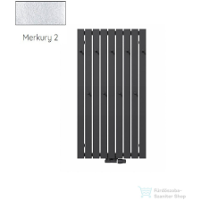 Radeco CALLE 4 1200x620 design radiátor akasztókkal, MERKURY 2 (ezüst) színben fűtőtest, radiátor