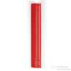 Radeco CARRERA N 1800x235 sarokba építhető, íves design radiátor, Wenus 7 (piros) színben