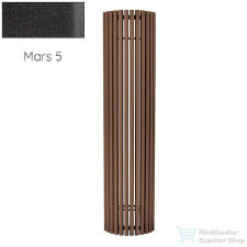 Radeco CARRERA P 1800x430 íves design radiátor, MARS 5 (antracit) színben fűtőtest, radiátor