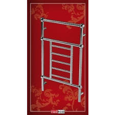 Radeco CLARO Chrom törölközőszárítós csődariátor, 860x550 mm fűtőtest, radiátor