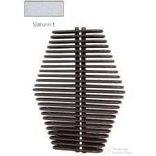 Radeco DIAMANTES 990x700 design radiátor, SATURN 1 (metál jégszürke)színben fűtőtest, radiátor