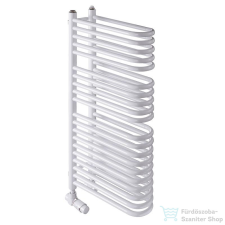 Radeco DINO A2/D 680x150 törölközőszárítós térelválasztó radiátor, fényes fehér színben fűtőtest, radiátor