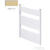 Radeco ENZO AK1-500/EL 415x530 törölközőszárítós radiátor, SATURN 4 (metál bézs) színben
