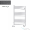 Radeco ENZO AK1-600/EL 415x630 törölközőszárítós radiátor, MERKURY 5 (metál sötétszürke) színben