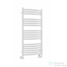 Radeco ENZO AK7-500/EL 1630x530 törölközőszárítós radiátor, fényes fehér színben fűtőtest, radiátor