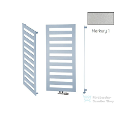 Radeco ESCALERA 2 1160x550 design radiátor,MERKURY 1 (metál ezüst) színben fűtőtest, radiátor