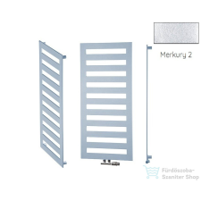 Radeco ESCALERA 2 1160x550 design radiátor,MERKURY 2 (ezüst) színben fűtőtest, radiátor