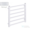 Radeco FADO 1 595x530 törölközőszárítós radiátor, MERKURY 2 (ezüst) színben