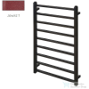 Radeco FADO 2 910x530 törölközőszárítós radiátor, JOWISZ 1 (matt bordó) színben
