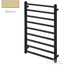 Radeco FADO 2 910x530 törölközőszárítós radiátor, SATURN 4 (metál bézs) színben fűtőtest, radiátor