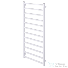 Radeco FADO 3 1225x530 törölközőszárítós radiátor, fényes fehér színben fűtőtest, radiátor
