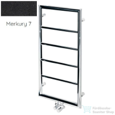 Radeco FRAGIL KOLOR 850x435 design radiátor, MERKURY 7 (matt fekete) színben fűtőtest, radiátor