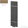 Radeco KEX 1570x450 design radiátor 2 db törölközőtartóval, SATURN 7 (metál homok) színben
