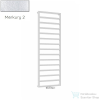 Radeco LOFT 3 1612x550 design radiátor, MERKURY 2 (ezüst) színben