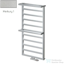 Radeco LOFT PLUS 3 1612x550 design radiátor, MERKURY 1 (metál ezüst) színben fűtőtest, radiátor