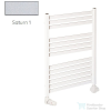 Radeco PINO K AK2-500/EP 715x530 törölközőszárítós radiátor, SATURN 1 (metál jégszürke) színben