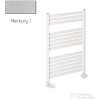 Radeco PINO K AK3-400/EP 850x430 törölközőszárítós radiátor, MERKURY 1 (metál ezüst) színben