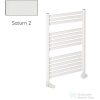 Radeco PINO K AK3-400/EP 850x430 törölközőszárítós radiátor, SATURN 2 (matt fehér) színben