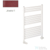 Radeco PINO K AK3-500/EP 850x530 törölközőszárítós radiátor, JOWISZ 1 (matt bordó) színben