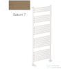 Radeco PINO K AK6-600/EP 1450x630 törölközőszárítós radiátor, SATURN 7 (metál homok) színben
