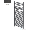 Radeco RETRO A1-600/P/KOLOR 490x645 design radiátor, MARS4 (metál antracit) színben