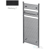 Radeco RETRO A2-400/P/KOLOR 680x445 design radiátor, MERKURY 7 (matt fekete) színben
