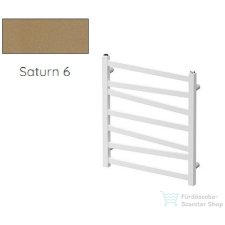 Radeco RIVER 1 600x530 design radiátor, SATURN 6 (matt homok) színben fűtőtest, radiátor