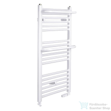 Radeco ROSA AD4-500/R 1060x550 törölközőszárítós radiátor, fényes fehér színben fűtőtest, radiátor