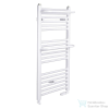 Radeco ROSA AD6-600/R 1440x650 törölközőszárítós radiátor, fényes fehér színben