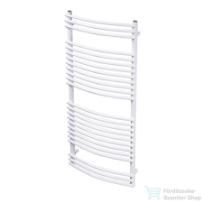 Radeco SONIA E A1-700/SLE 496x750 törölközőszárítós radiátor, fényes fehér fűtőtest, radiátor