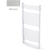 Radeco SONIA E A6-500/SLE 1408x550 törölközőszárítós radiátor, MERKURY 1 (metál ezüst) színben