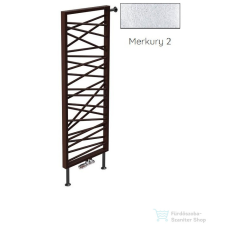 Radeco SPIDER BIS 1 1600x530 design radiátor, MERKURY 2 (ezüst-fekete) színben fűtőtest, radiátor