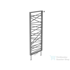Radeco SPIDER BIS 1 1600x530 design radiátor, MERKURY 4 (metál szürke) színben fűtőtest, radiátor