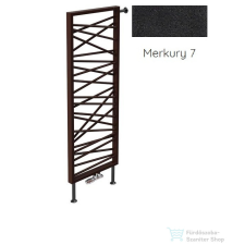 Radeco SPIDER BIS 2 1200x530 design radiátor, MERKURY 7 (matt fekete) színben fűtőtest, radiátor