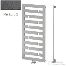 Radeco TENSOR 2 1160x550 design radiátor,MERKURY 5 (metál sötétszürke) színben fűtőtest, radiátor
