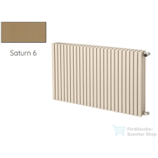 Radeco TORGET H1 600x790 design radiátor,SATURN 6 (matt homok) színben fűtőtest, radiátor