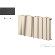 Radeco TORGET H2 600x980 design radiátor,MARS 4 (metál antracit) színben fűtőtest, radiátor