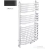 Radeco UGO A4-400/U 1060x435 törölközőszárítós radiátor MARS 5 (antracit) színben