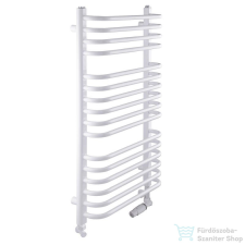 Radeco UMBERTO AD2-600/UE 680x650 törölközőszárítós radiátor fényes fehér színben fűtőtest, radiátor