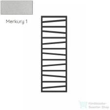 Radeco VIBO 3 1612x550 design radiátor,MERKURY 1 (metál ezüst) színben fűtőtest, radiátor