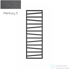 Radeco VIBO 3 1612x550 design radiátor,MERKURY 5 (metál sötétszürke) színben fűtőtest, radiátor