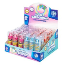  Radír ASTRA rúzs forma 36 db/display illatosított radír