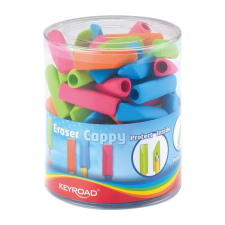  Radír, ceruzavégre PVC mentes 72 db/display Keyroad Cappy vegyes színek radír
