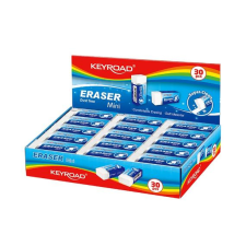  Radír, PVC 30 db/display Keyroad radír