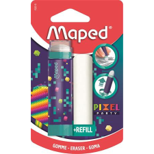 Radírstift, pótbéllel, MAPED "Pixel Party" radír